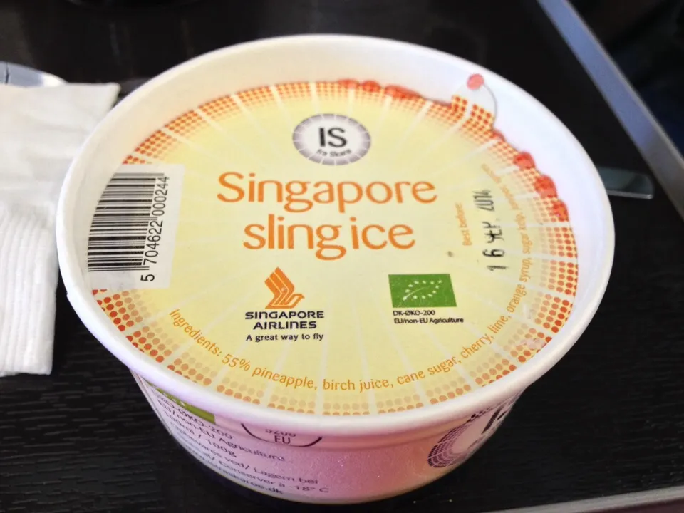 Singapore sling ice cream|AmeSabさん