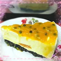 passion fruit cheese cake|ferrariさん