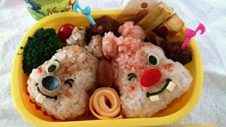 Snapdishの料理写真:チップ＆デールのお弁当|rokoさん