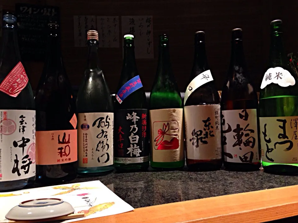 日本酒揃いました|金子 雄介さん