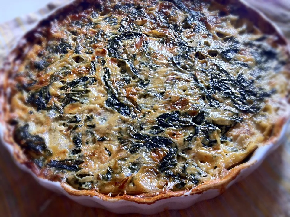 Homemade chicken,spinach and cheese quiche (crustless) yummy! ❤️|ilsphet del marさん