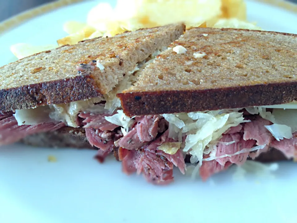 Duck Pastrami Rueben Sandwich|Chris Shannonさん