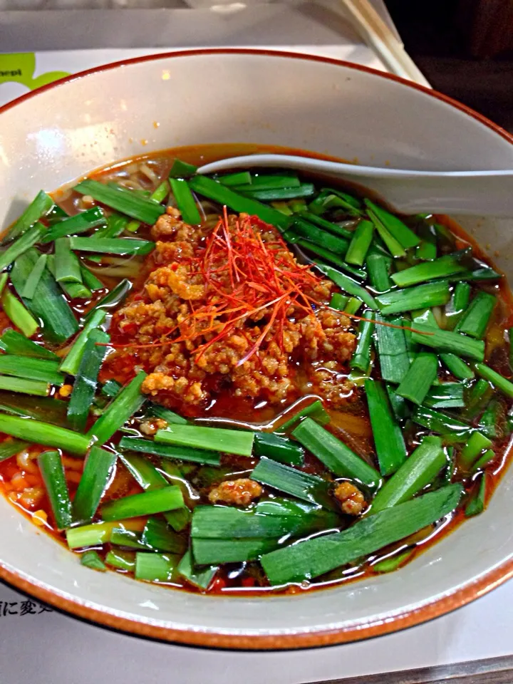 Snapdishの料理写真:台湾ラーメン♪  激辛さ〜♪（笑）|☆アキラっち☆さん