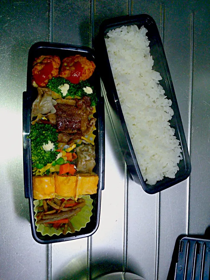 Snapdishの料理写真:旦那お弁当|ち。さん