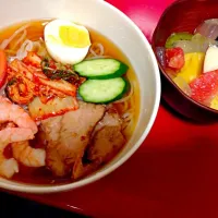 Snapdishの料理写真:冷麺。|ちゃむさん