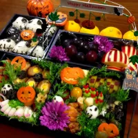 運動会のお弁当 ハロウィン🎃風