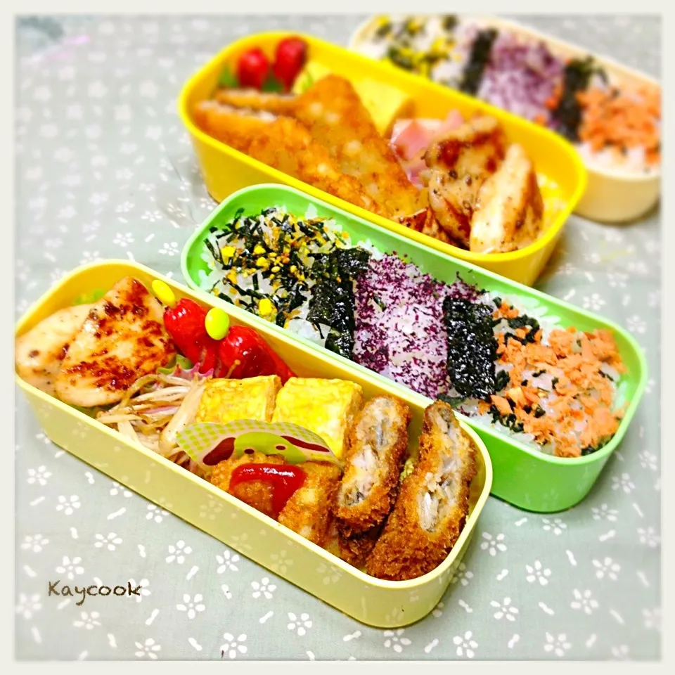 今週の「行ってらっしゃ〜い」弁当👋|Asahimaruさん