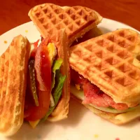 Waffle sandwich|Maylingさん