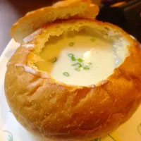 seafood soup in a bun|aensaxis7さん