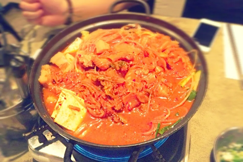 Korean kimchi nabe🍲✨|yukichi.さん