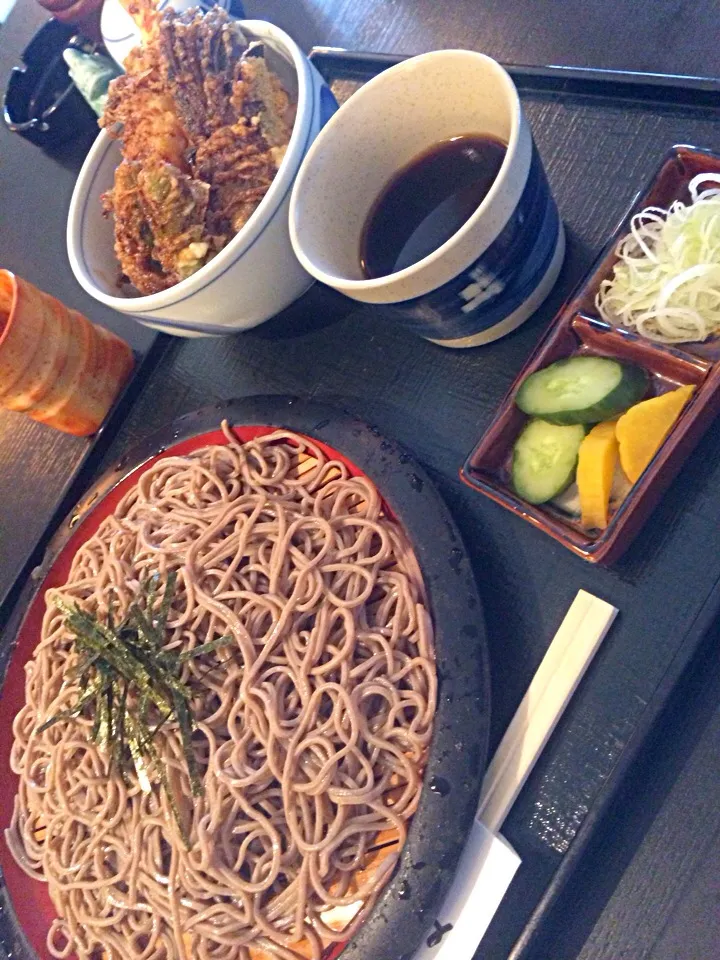 ざるそば ミニ天丼セット|ともこさん