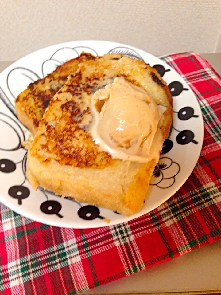 りんご風味のフレンチトースト|まさん