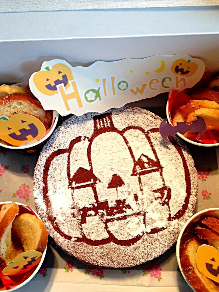 Happy Halloween !!チョコケーキ娘作❗️|もかもいさん