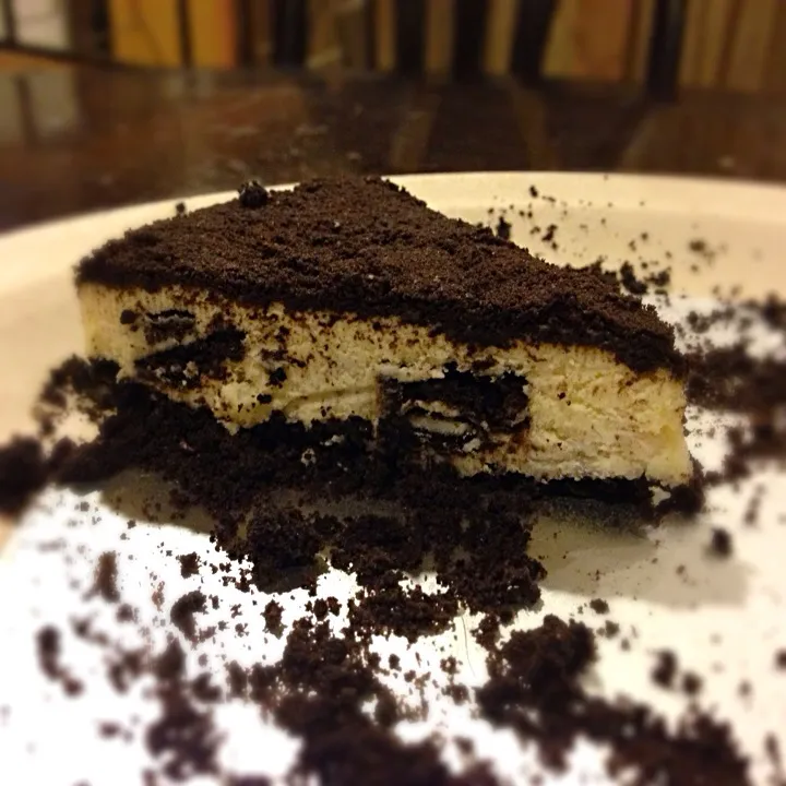 Snapdishの料理写真:Oreo Cheese Cake|Genie Cullenさん