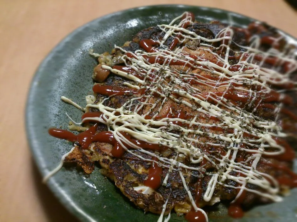 洋風お好み焼き。でも何が洋風なんだっけ？|cookingパパ五郎さん