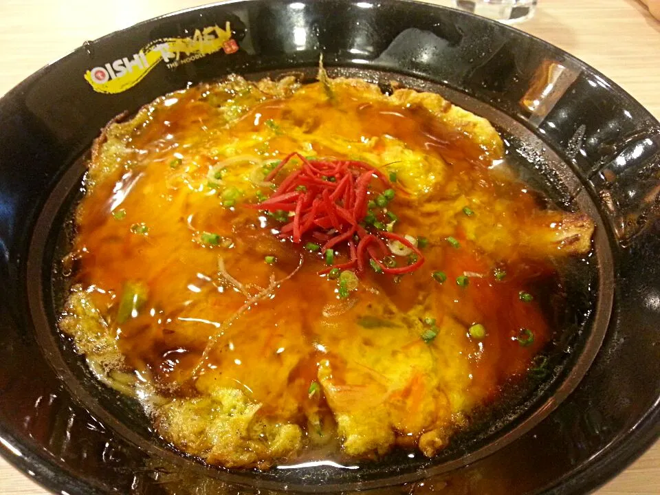 Rmen topping with kani omelet @oishi ramen|ครัวอิอ้วน... Chubby Cookさん