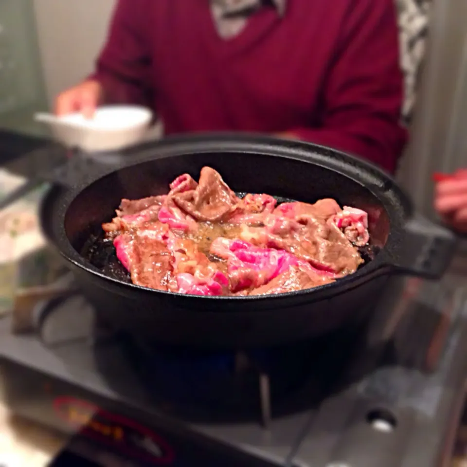 Snapdishの料理写真:SUKIYAKI|LE PARFUMS DE COTYさん