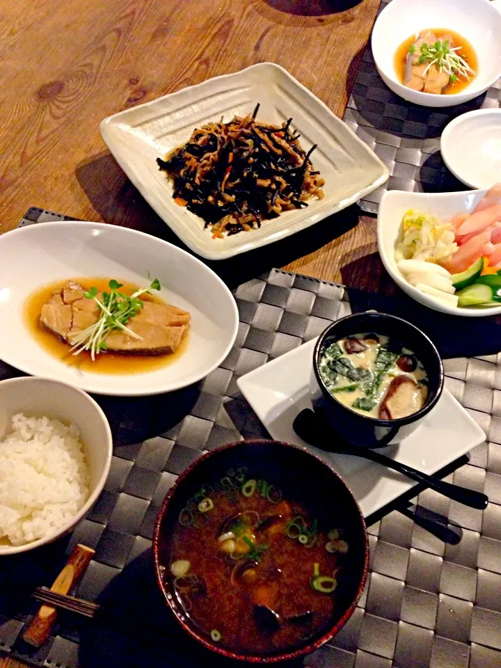 Snapdishの料理写真:ほっこり和食メニュー🍚|まみりんごさん