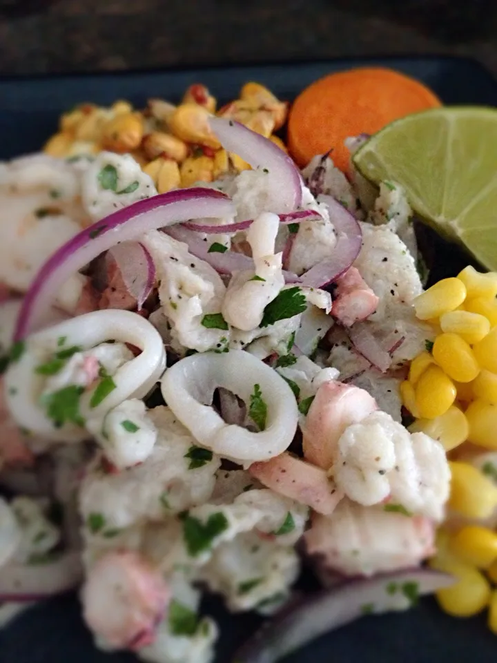 Peruvian Ceviche Mixto|italytodayさん