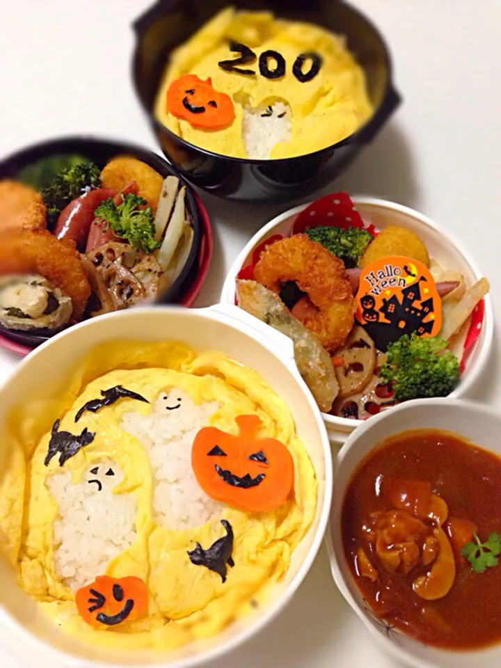 長女🎃私👻弁当|Mikaさん