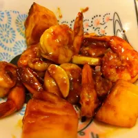 Pineapple with shrimp|Annie Cさん