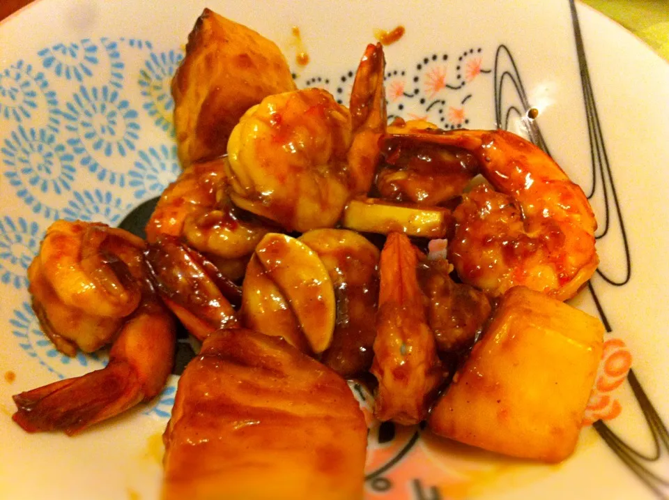 Pineapple with shrimp|Annie Cさん