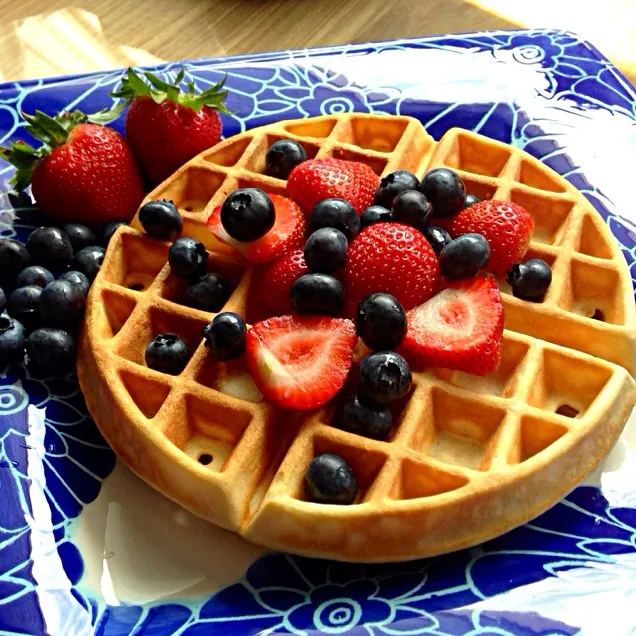 Snapdishの料理写真:Belgian Waffles|Araleielさん