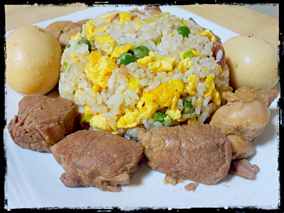 Fried Rice with Adobo|♪NC⇜さん