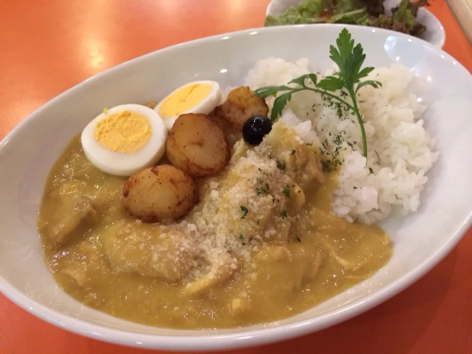 Snapdishの料理写真:ペルー料理アヒデガジーナ(Aji De Gallinea)|juneshunさん