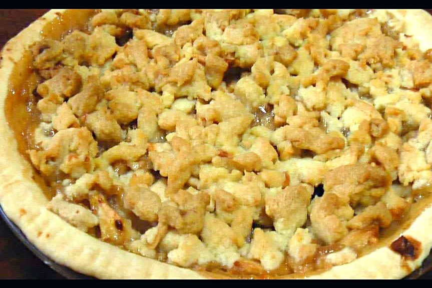 apple crumb pie|Len(^_−)−☆さん