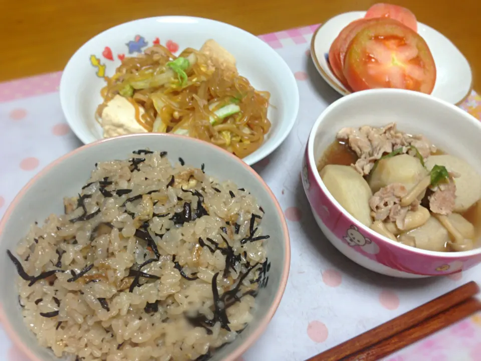 Snapdishの料理写真:めんつゆご飯|MAKIさん