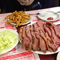 Snapdishの料理写真:smoked meat•Montreal foods|Yoriko Fujitaさん