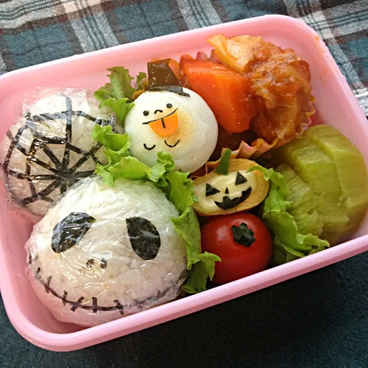 ハロウィン☆ジャックのお弁当|manacocoさん