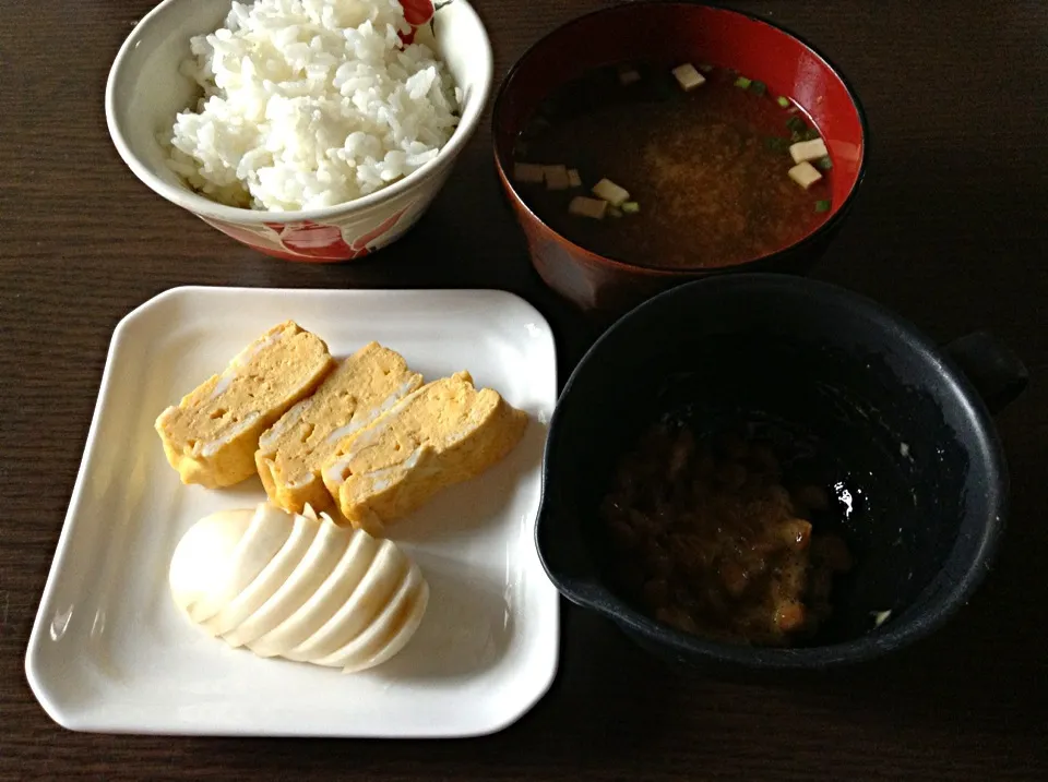 Snapdishの料理写真:シンプル朝食|伊藤邦江さん