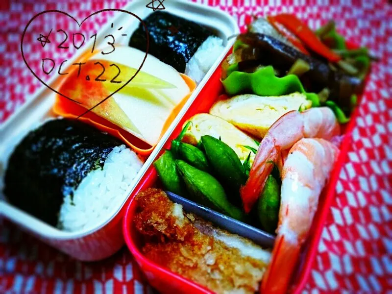 Snapdishの料理写真:10/22  お弁当|Mihoさん