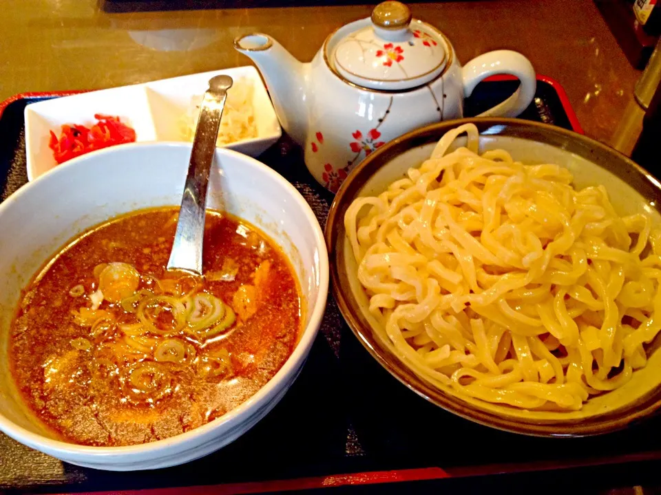 いっぽ亭 つけ麺焙煎カレー味|カウンター嬢さん