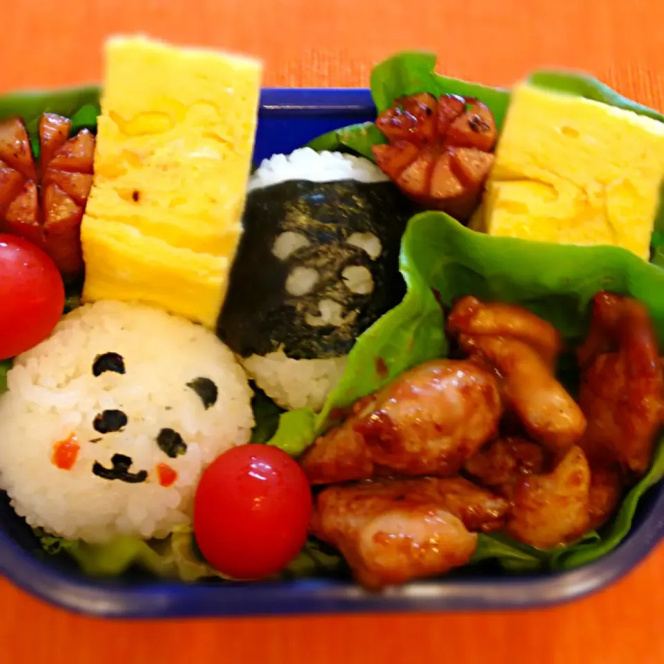 今日は遠足♪パンだ！？お弁当〜♪ ( ´ ▽ ` )ﾉ♪|bary☆さん