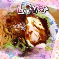 Snapdishの料理写真:ロコモコ❤️|のひだmamaさん