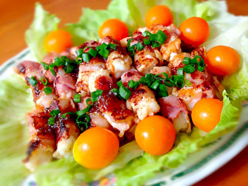 Snapdishの料理写真:Bacon wrapped shrimp|Karen Leeさん