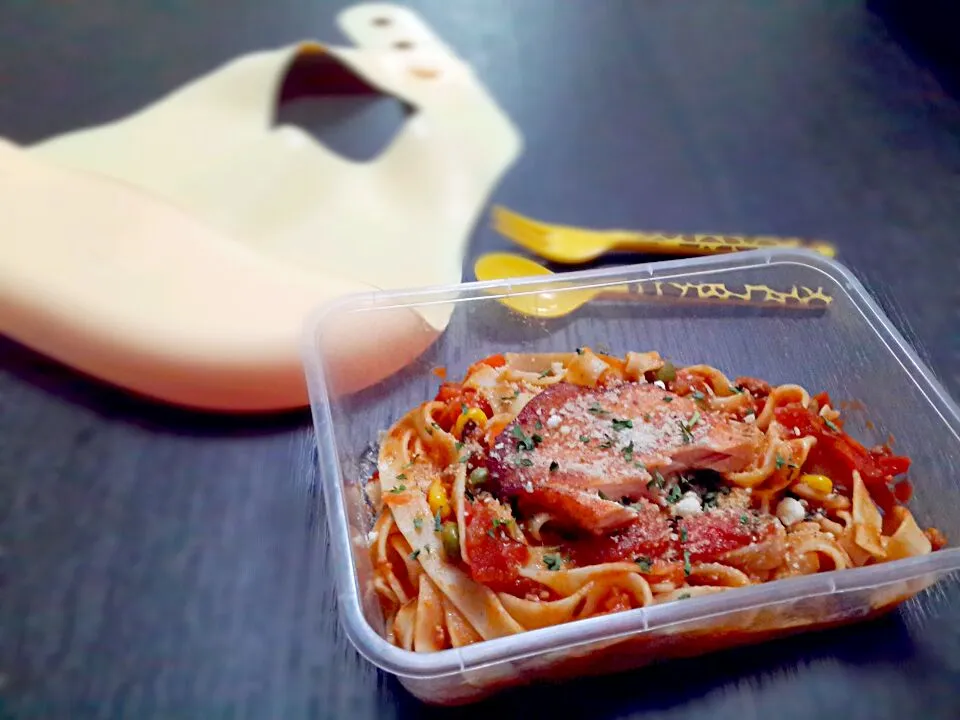 Kid's Salmon Pasta（＾ｖ＾）|keikeilimさん