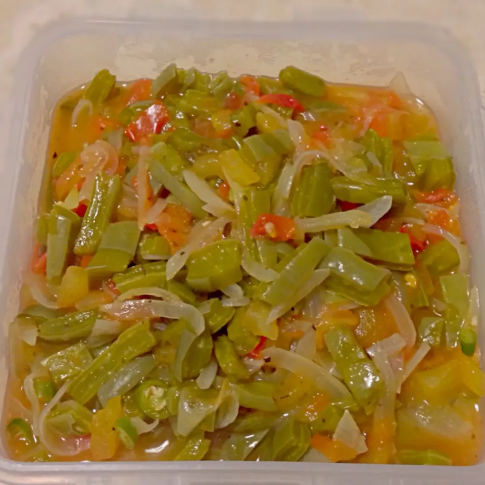 Nopales con Jitomate, Cebolla y Chile.|Loreleyさん