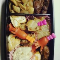 翔治くんのお弁当♡|ちゃらはずさん