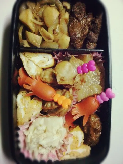 翔治くんのお弁当♡|ちゃらはずさん