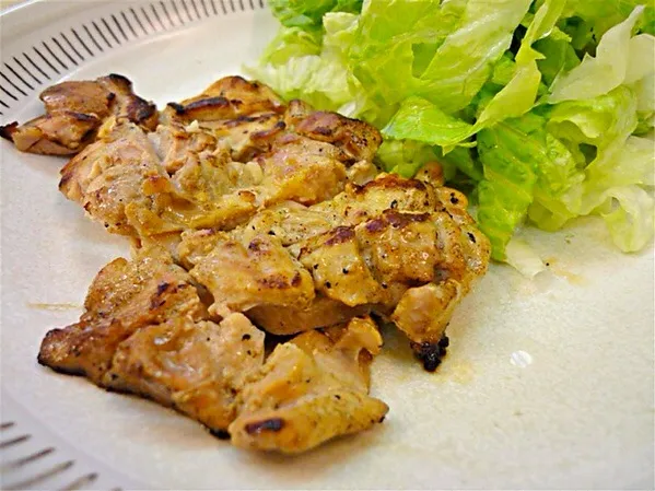 蒜味嫩煎雞腿排|Orangeさん