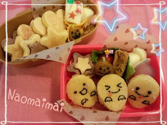 おばけ３兄弟ホットケーキ☆|Naomaimaiさん