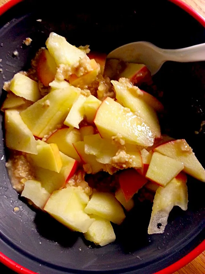 apple cinnamon oatmeal|dennypatronさん