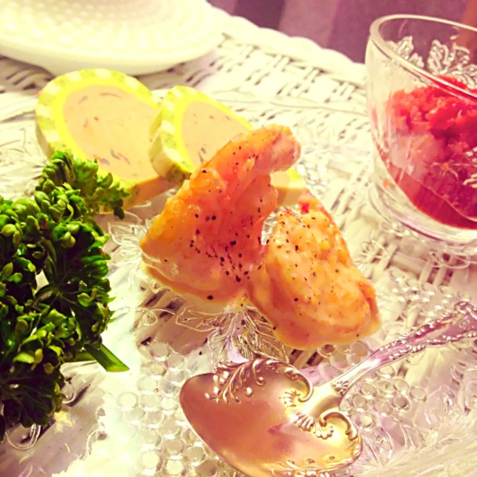 Shrimp and terrine|Nanako Oyamadaさん