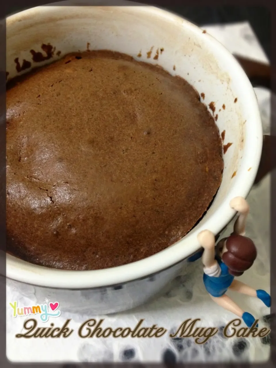 Pammy's Chocolate Mug Cake|Nyam | 照ちゃんさん