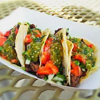 Snapdishの料理写真:Carne Asada Tacos|Chris Nguyenさん