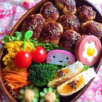 Snapdishの料理写真:今日の息子のお弁当2013/10/24